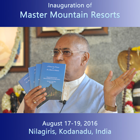 18Aug2016 - Morning discourse (Master Mountain Resorts - Inauguration)