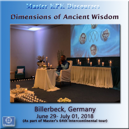 29Jun2018 - Part 1 (Dimensions of Ancient Wisdom)