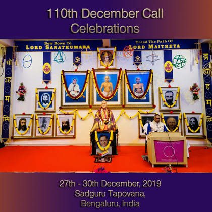 27Dec2019 - Evening (December Call - Bangalore - 2019)
