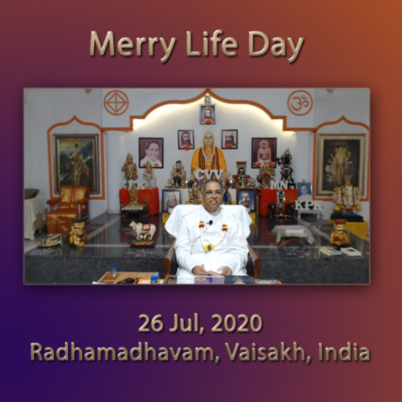 26Jul2020 -  Merry Life Day (Morning - English) (Merry Life Day - 2020)