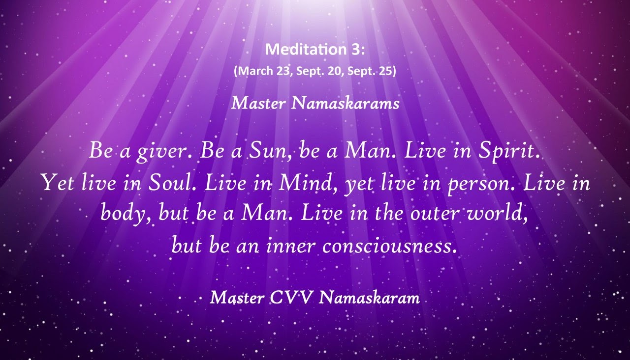 Meditation-03 (March 23, Sept. 20, Sept. 25) (Occult Meditations)