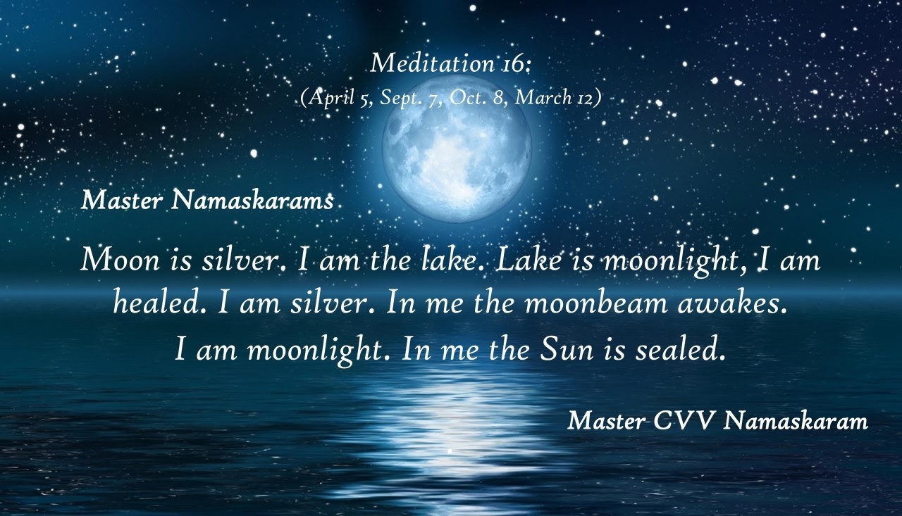 Meditation-16 (April 5, Sept. 7, Oct. 8, March 12) (Occult Meditations)