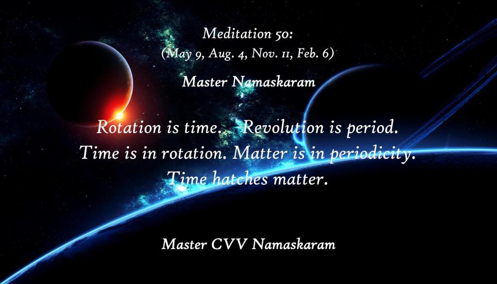 Meditation-50 (May 9, Aug. 4, Nov. 11, Feb. 6) (Occult Meditations)