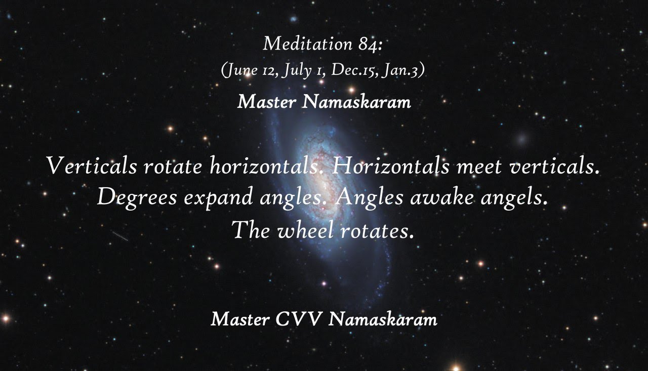 Meditation-84 (June 12, July 1, Dec. 15, Jan. 3) (Occult Meditations)