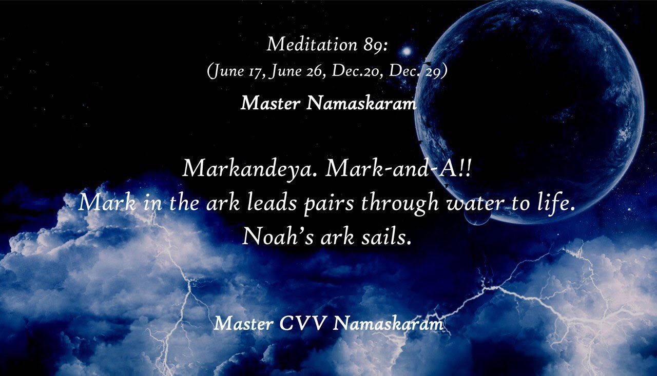 Meditation-89 (June 17, June 26, Dec. 20, Dec. 29) (Occult Meditations)