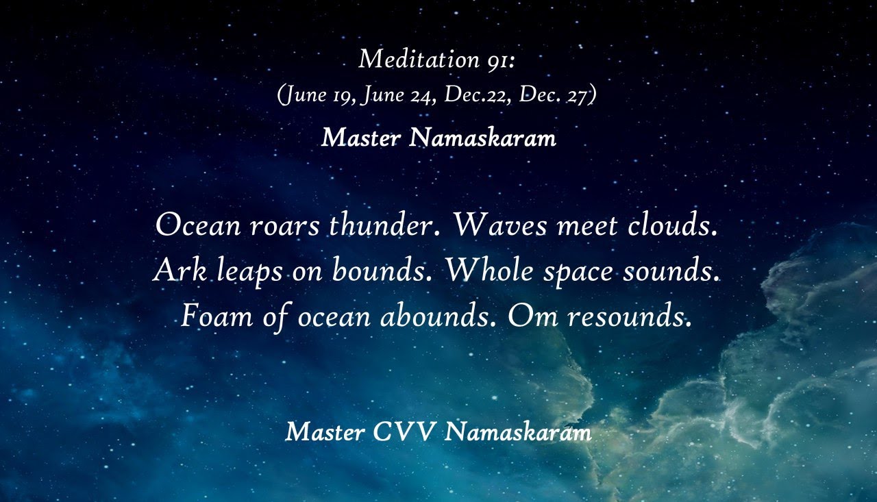 Meditation-91 (June 19, June 24, Dec. 22, Dec. 27) (Occult Meditations)