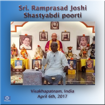 06Apr2017 - Master KPK about Sri. RP Joshi (Shastyabdi poorti) (2017 - Others)
