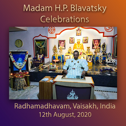 12Aug2020 - Madame H.P.B. Birthday message (2020 - Others)