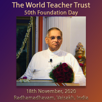 18Nov2020 - WTT 50th Foundation Day message (2020 - Others)